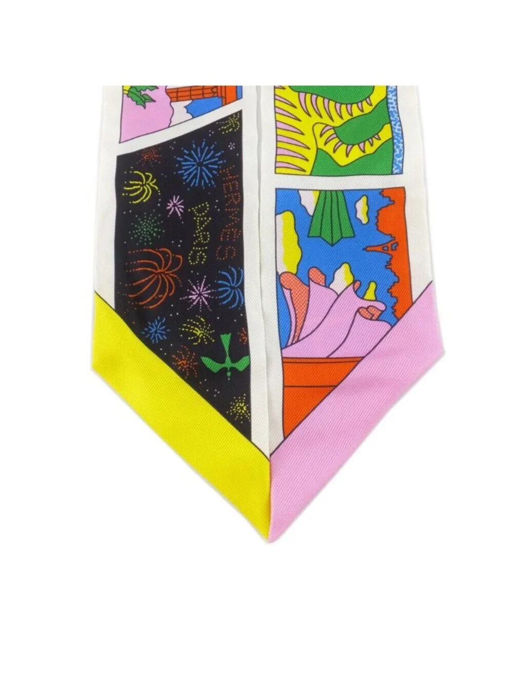 Hermes Heaven Factry Suit Factory Multicolor Scarf - Picture 3 of 9